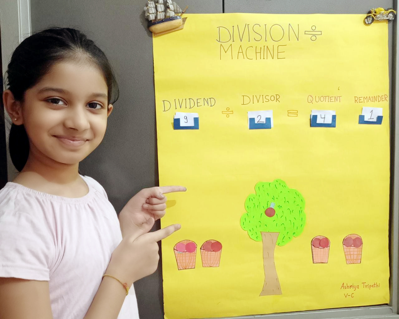 Presidium Rajnagar, STUDENTS ENHANCE THEIR MATHEMATICAL SKILLS WITH A FUN ACTIVITY